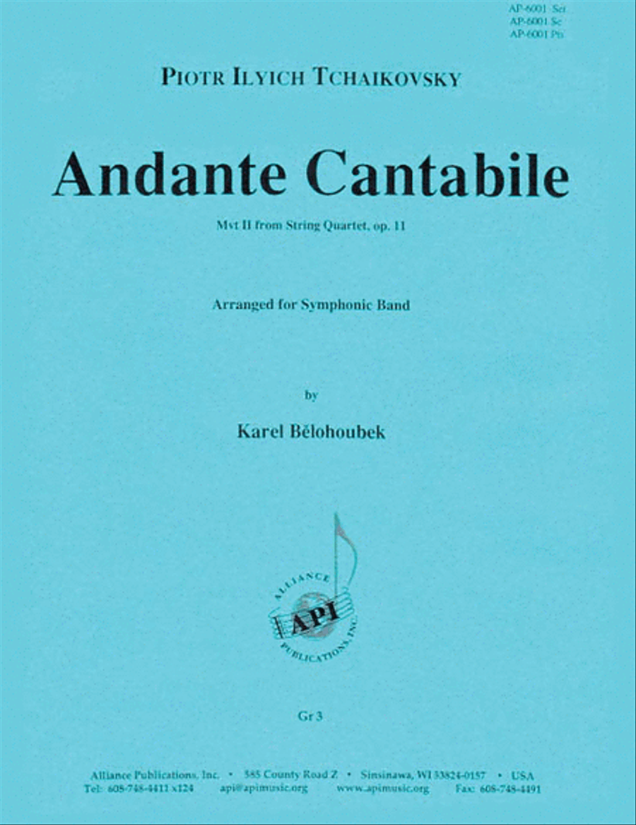 Andante Cantabile - Bd - Set