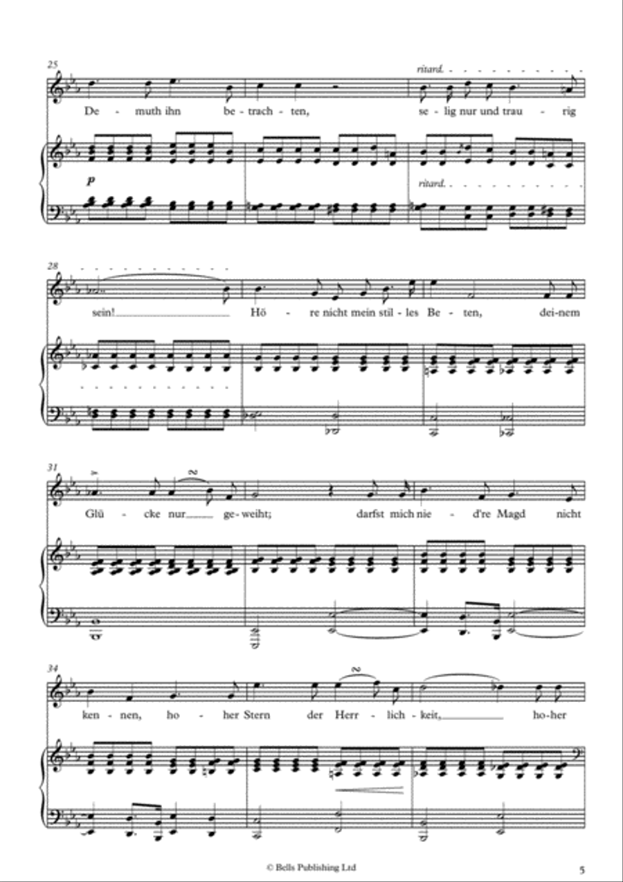 Frauenliebe und -leben, Op. 42 Medium-High Voice scores gallery preview page 6