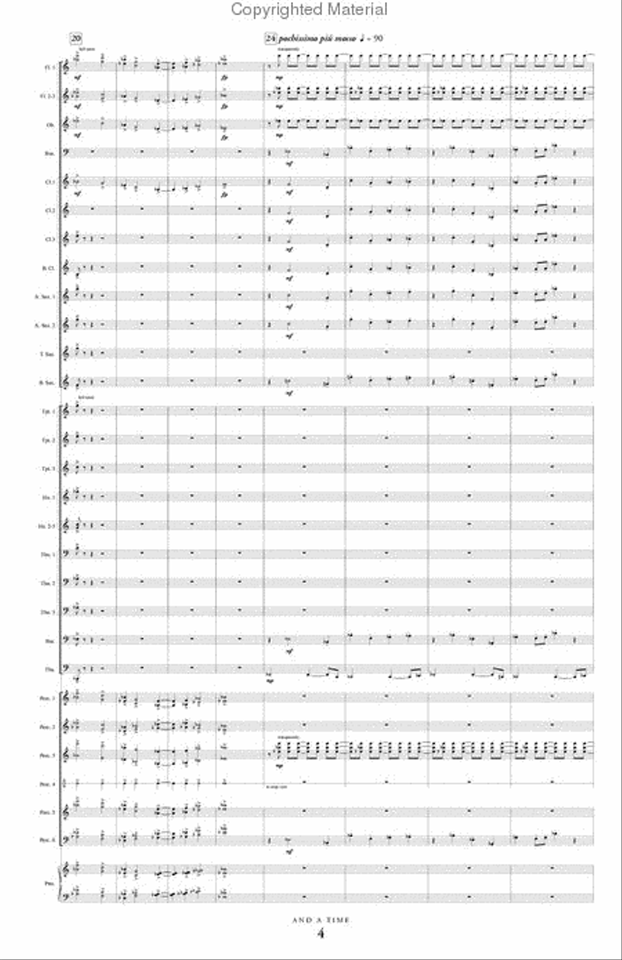 and a time Concert Band scores gallery preview page 5