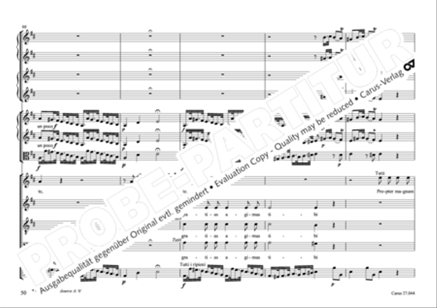 Messa per il Santissimo Natale 4-Part scores gallery preview page 41