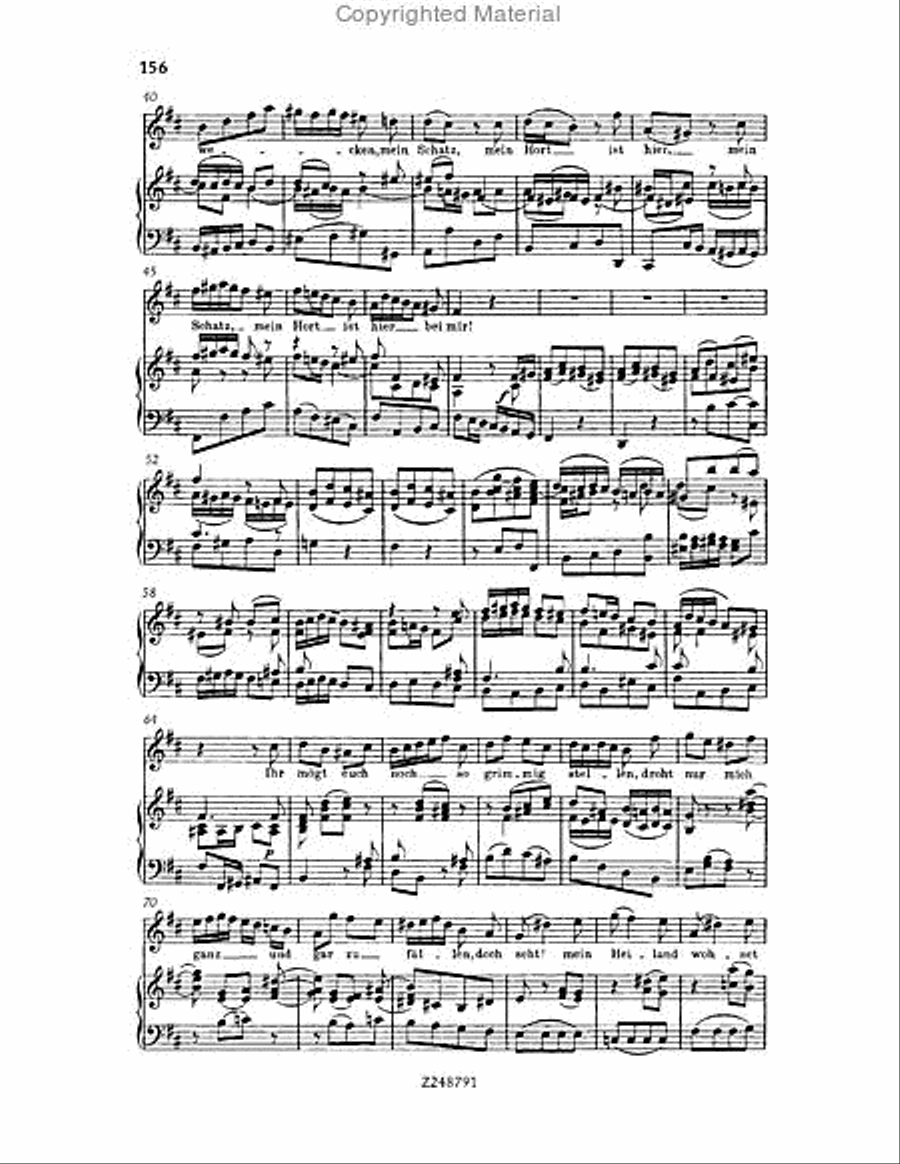 Christmas Oratorio, BWV 248 Choir scores gallery preview page 155