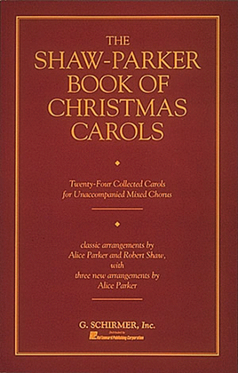Book cover for The Shaw-Parker Book of Christmas Carols