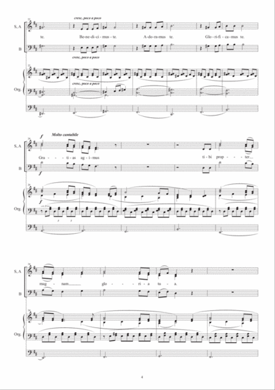 Newcastle Mass 3-Part scores gallery preview page 5
