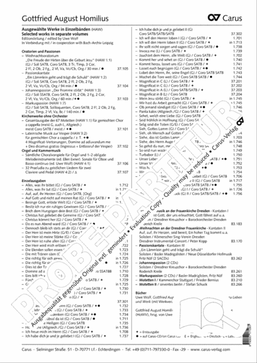 Ein hoher Tag kommt/Schlusschoral 4-Part scores gallery preview page 5