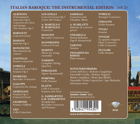 Italian Baroque: The Instrumental Edition [Box Set]