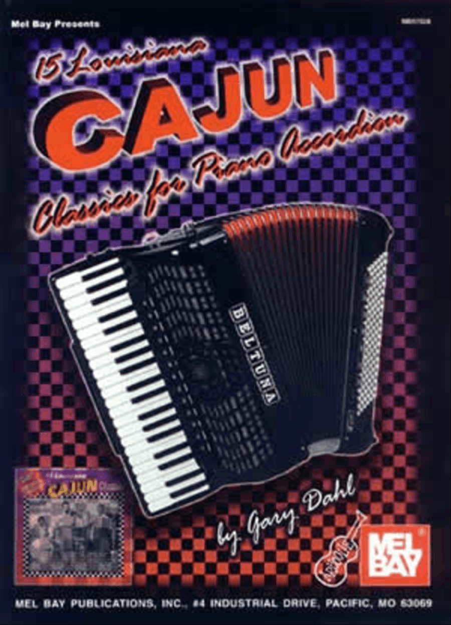 15 Louisiana Cajun Classics for Piano Accordion Accordion scores gallery preview page 1