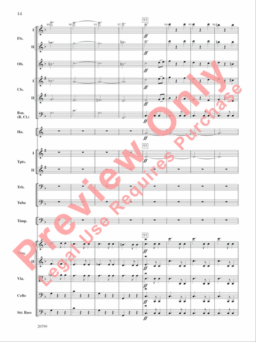Symphony No. 9 Full Orchestra scores gallery preview page 15