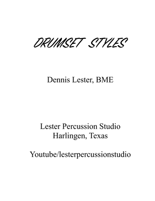 Drumset Styles