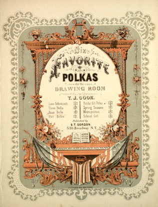 Six Favorite Polkas for the Drawing Room. Four Bells Polka