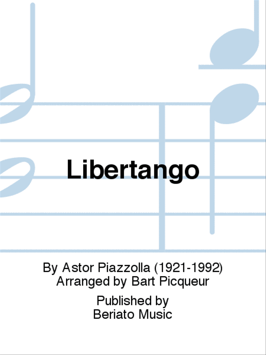 Libertango Concert Band scores gallery preview page 1