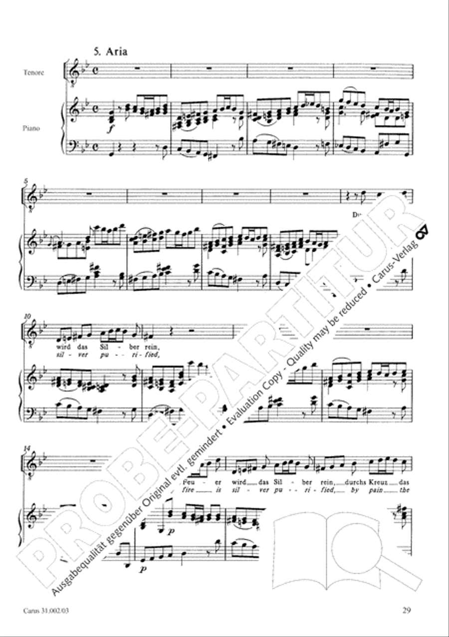O God, from heaven look on us (Ach Gott, vom Himmel sieh darein) ATB scores gallery preview page 30
