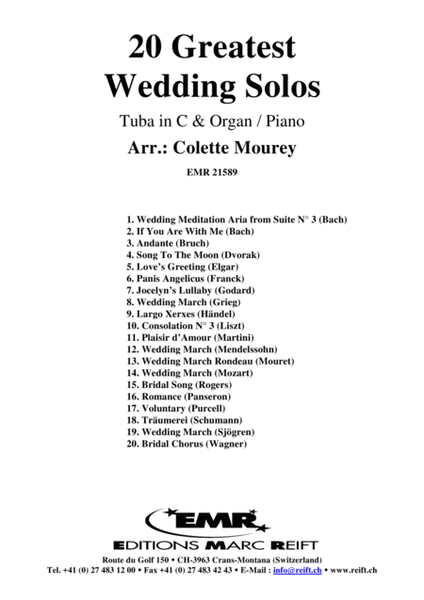 20 Greatest Wedding Solos image number null