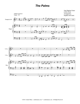 The Palms (Duet for Soprano and Tenor Saxophone)