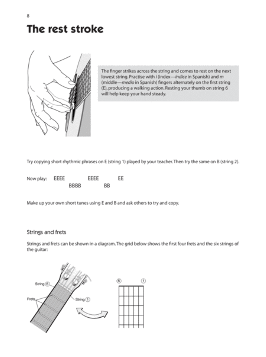 Enjoy Playing Guitar Tutor Book 1 + CD Acoustic Guitar scores gallery preview page 5