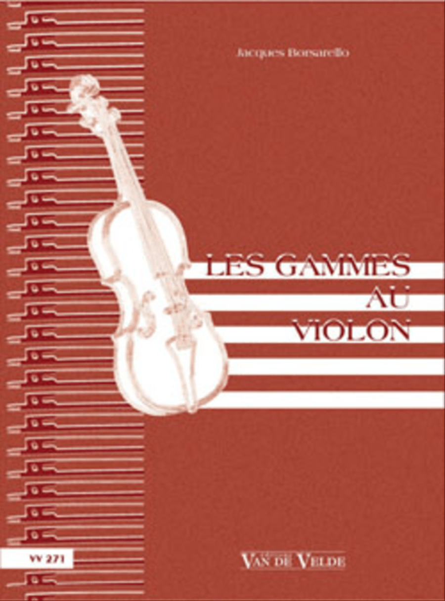 Les Gammes Au Violon Violin Solo scores gallery preview page 1