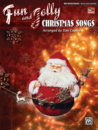 Book cover for Fun & Jolly Christmas Songs, Book 2