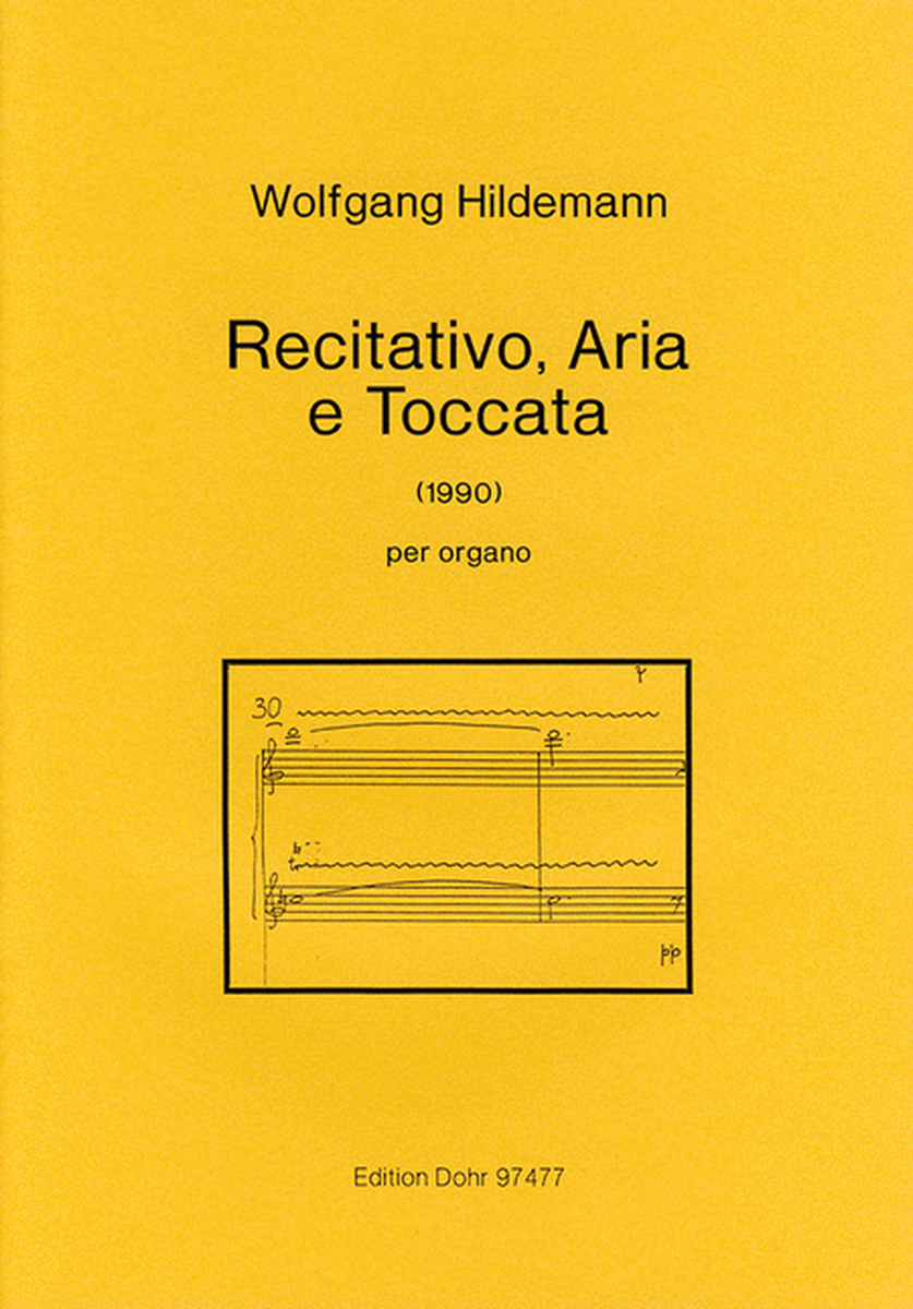 Recitativo, Aria e Toccata per organo (1990)