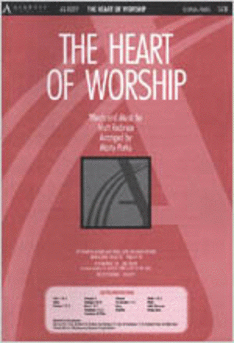 The Heart of Worship (Orchestration) image number null