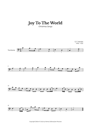 Joy To The World for Easy Trombone Solo