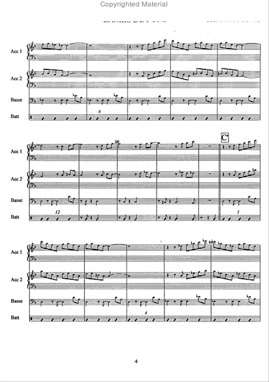 Lames de fond Lames de fond Accordion scores gallery preview page 5