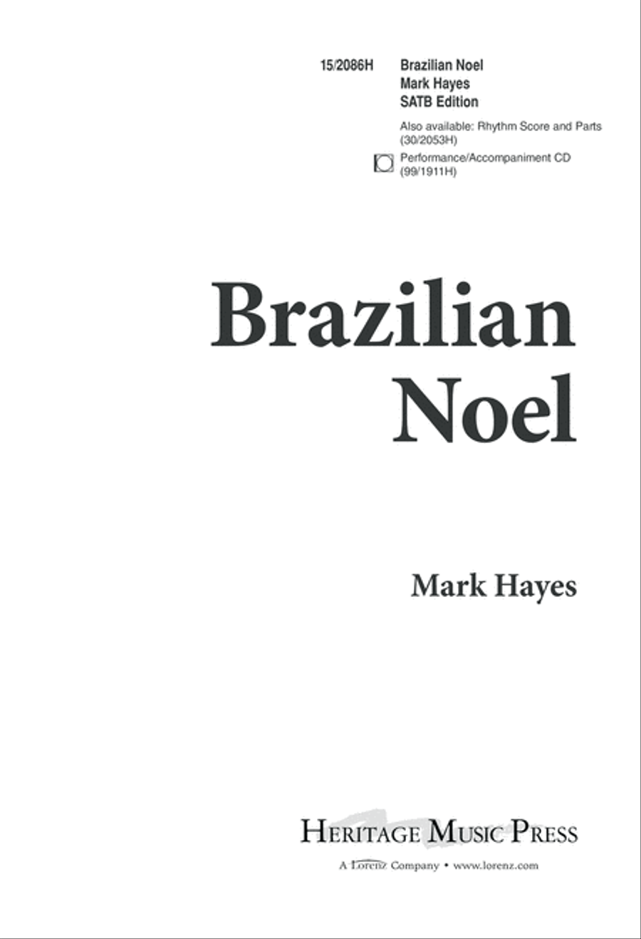Brazilian Noel Brazilian Noel 4-Part scores gallery preview page 1