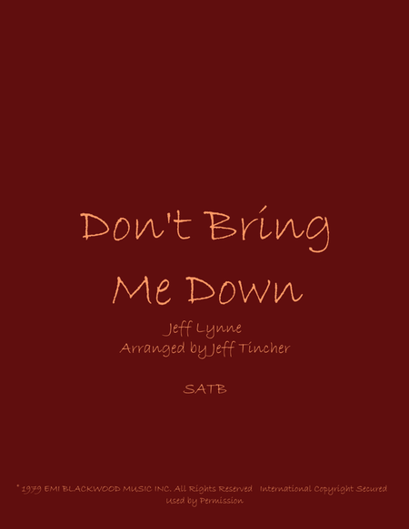 Don't Bring Me Down image number null