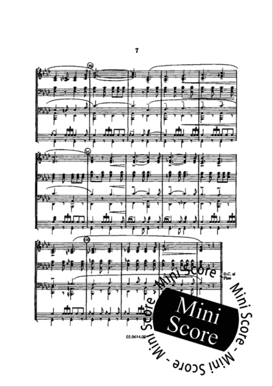 Marche Du Luxembourg Concert Band scores gallery preview page 11