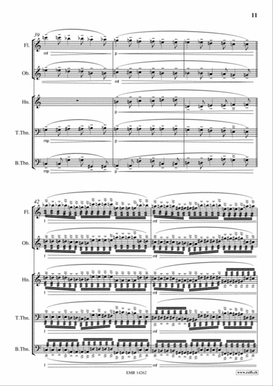 Barcarolle Flute scores gallery preview page 11