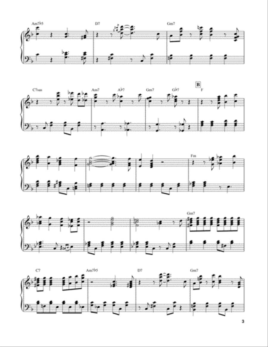 I'll Remember April Piano scores gallery preview page 3