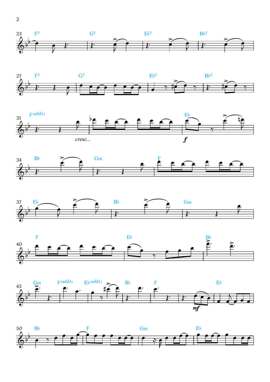 Beautiful Things Chamber Music scores gallery preview page 2