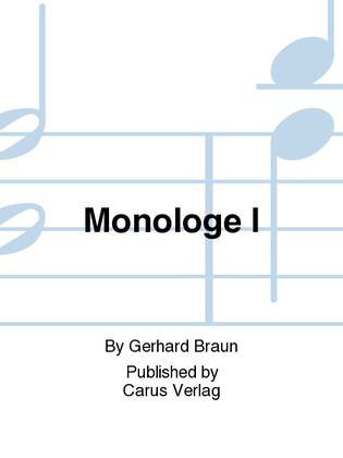 Monologe I