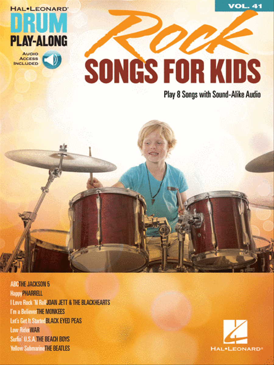 Rock Songs for Kids Percussion scores gallery preview page 1