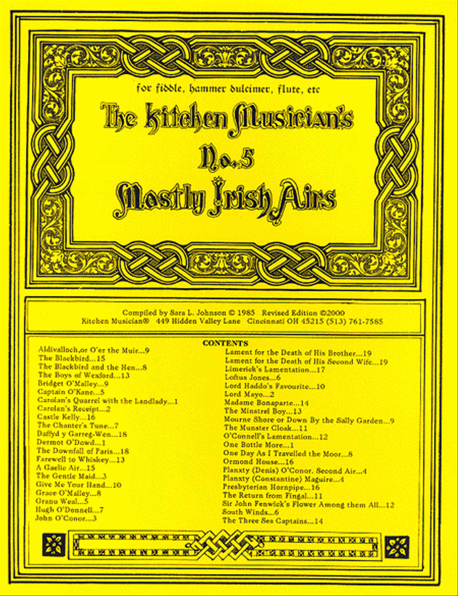Mostly Irish Airs Flute Solo scores gallery preview page 1