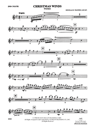 Christmas Winds (Overture): 2nd Flute