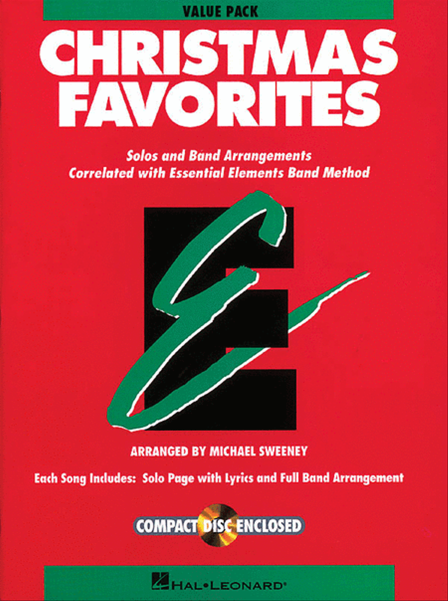 Essential Elements Christmas Favorites Concert Band Methods scores gallery preview page 1