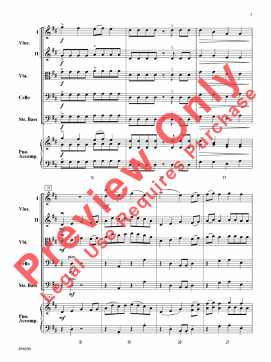 Resilience String Orchestra scores gallery preview page 6