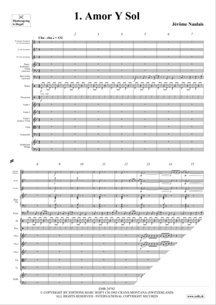 Play With Your Band Volume 1 Saxophone Ensemble scores gallery preview page 4