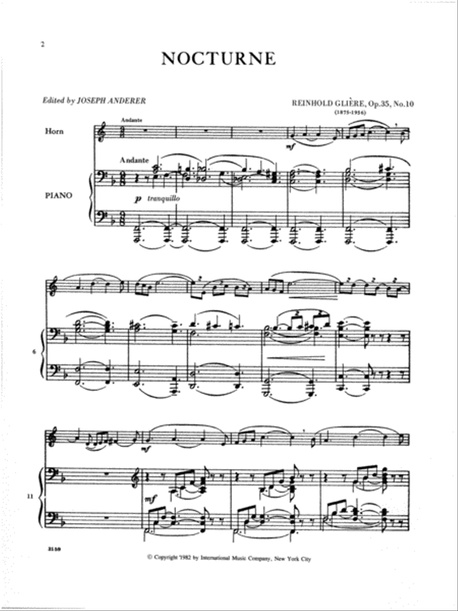 Nocturne, Op. 35 No. 10