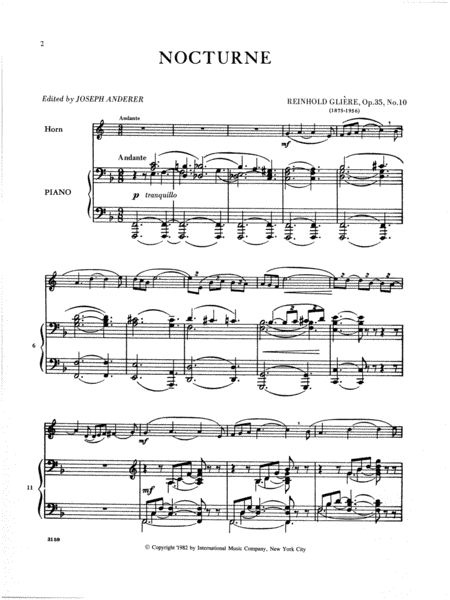 Nocturne, Op. 35 No. 10