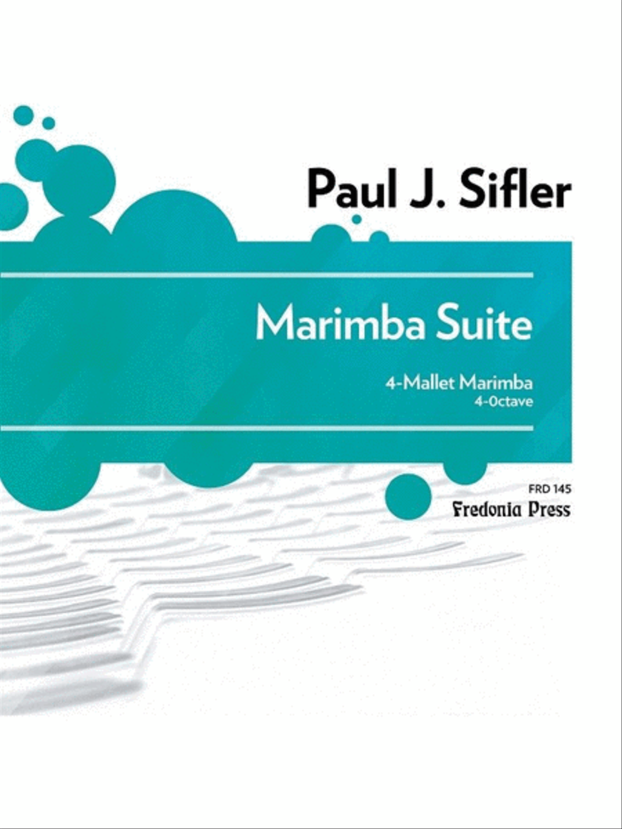Marimba Suite for Marimba (4 Mallets, 4-octave) Marimba scores gallery preview page 1