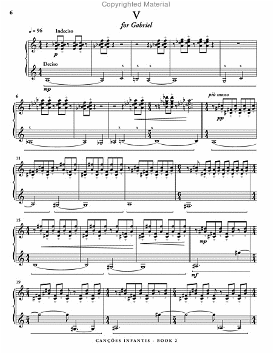Cancoes Infantis Cancoes Infantis Percussion Ensemble scores gallery preview page 3