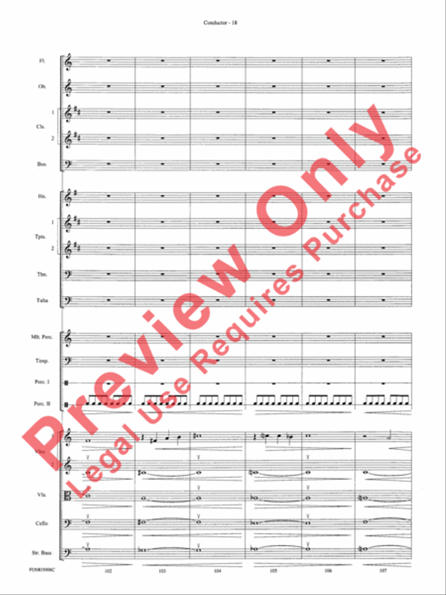 The Lord of the Rings: The Two Towers, Highlights from Full Orchestra scores gallery preview page 21