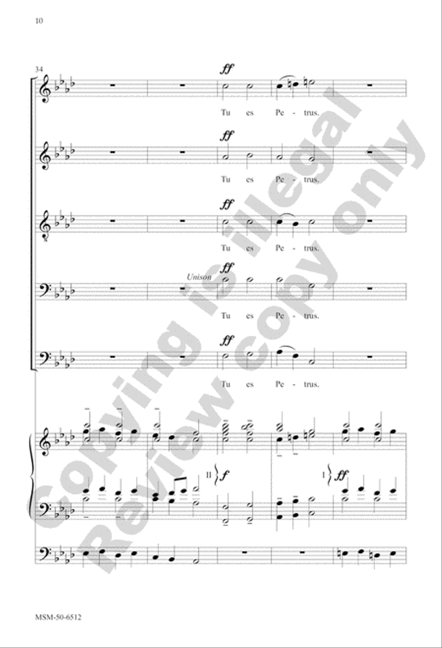 Tu es Petrus Tu es Petrus SAT scores gallery preview page 10