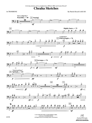 Cheaha Sketches: 1st Trombone