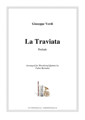 Book cover for Prelude from "La Traviata" - for Woodwind Quintet