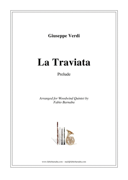 Prelude from "La Traviata" - for Woodwind Quintet image number null