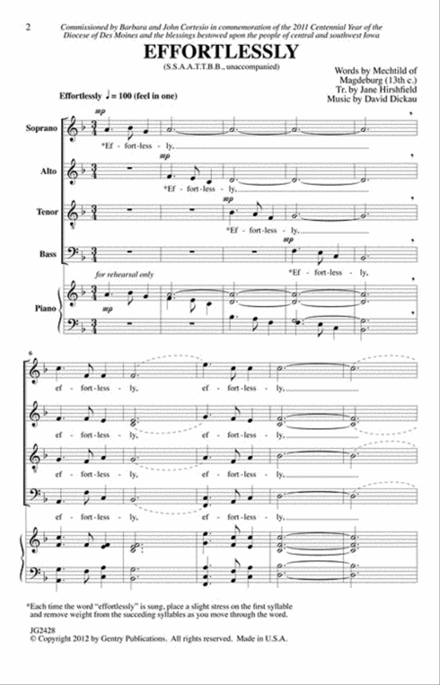 Effortlessly SSAATTBB scores gallery preview page 2