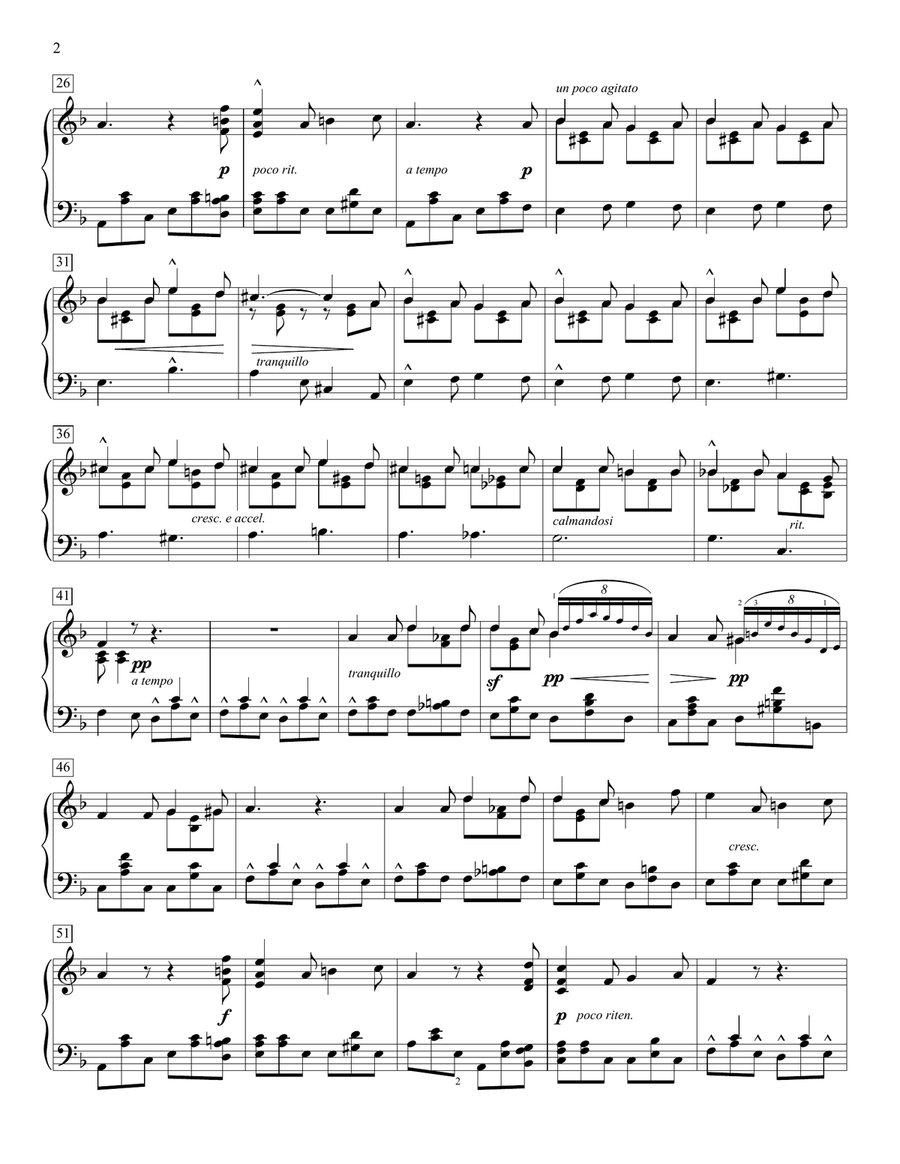 Berceuse (Le sommeil de l'enfant), Op. 35 Piano Method scores gallery preview page 2