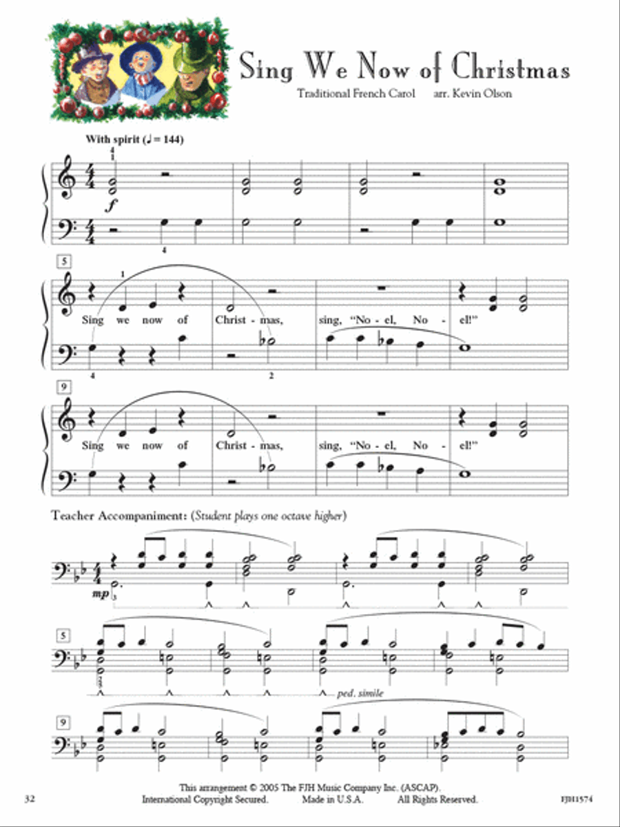 In Recital with Christmas Favorites, Book 2 Piano Method scores gallery preview page 4
