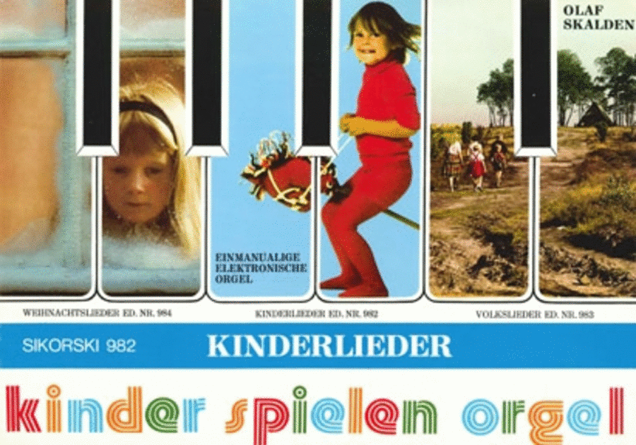 Kinder Spielen Orgel: Kinderlieder Fur Einmanualige Elektronische Orgel School and Community scores gallery preview page 1
